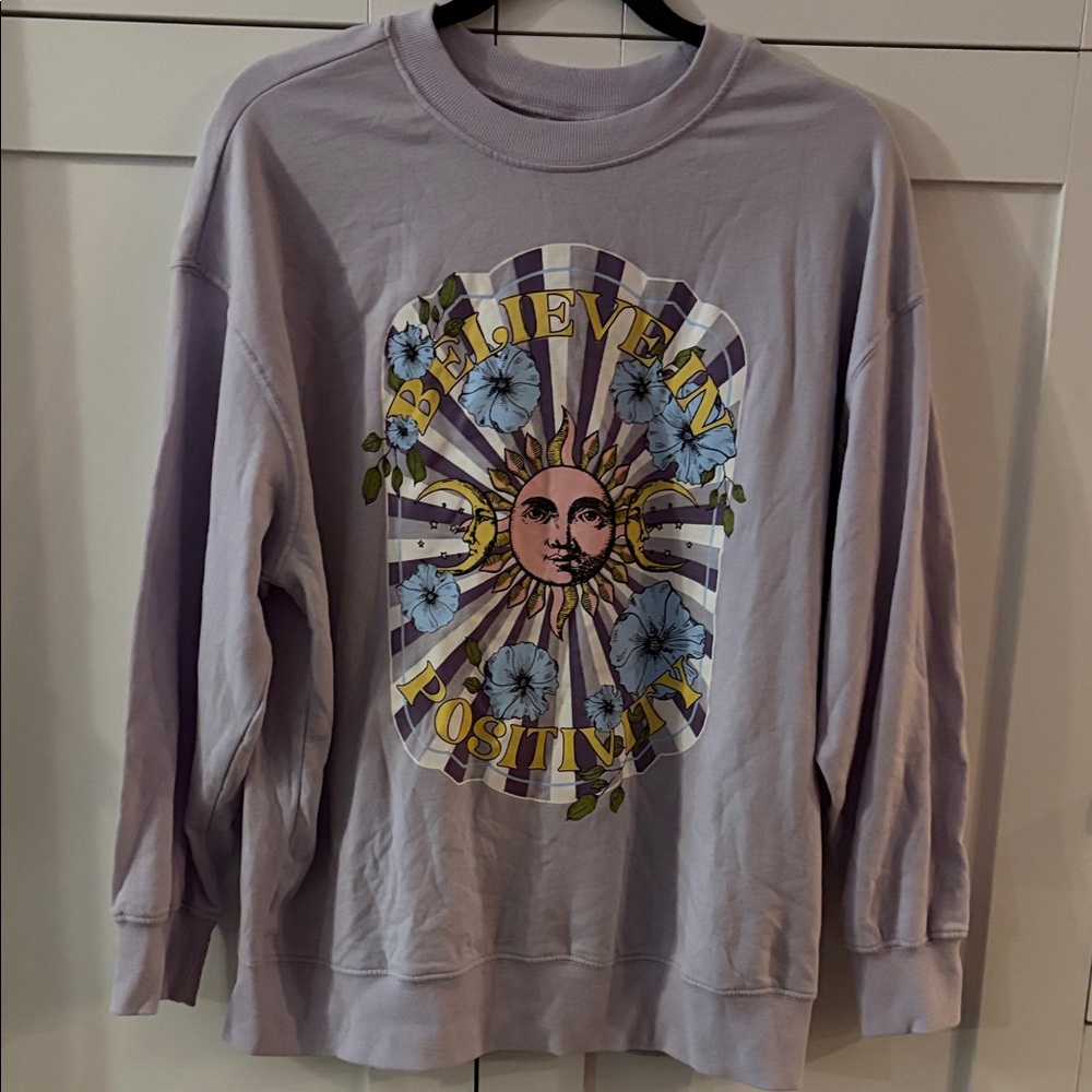 Rebellious One Lavender Sweatshirt
